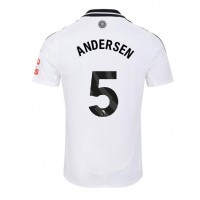 Fulham Joachim Andersen #5 Replica Home Shirt 2024-25 Short Sleeve